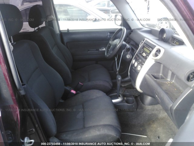 JTLKT324X50216984 - 2005 TOYOTA SCION XB Қызыл фото 5