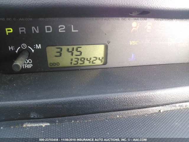 JTLKT324X50216984 - 2005 TOYOTA SCION XB Қызыл фото 7