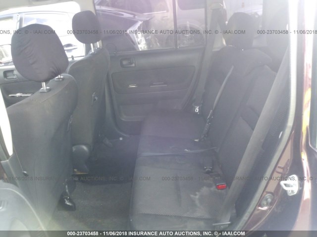 JTLKT324X50216984 - 2005 TOYOTA SCION XB Қызыл фото 8