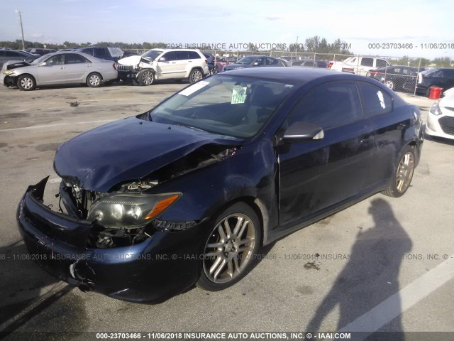 JTKDE167X80239783 - 2008 TOYOTA SCION TC 蓝色 照片 2