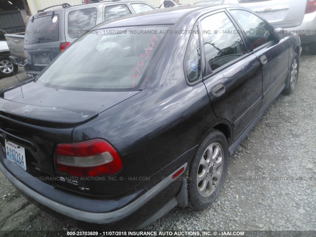 YV1VS2552YF432544 - 2000 VOLVO S40 BLACK photo 4