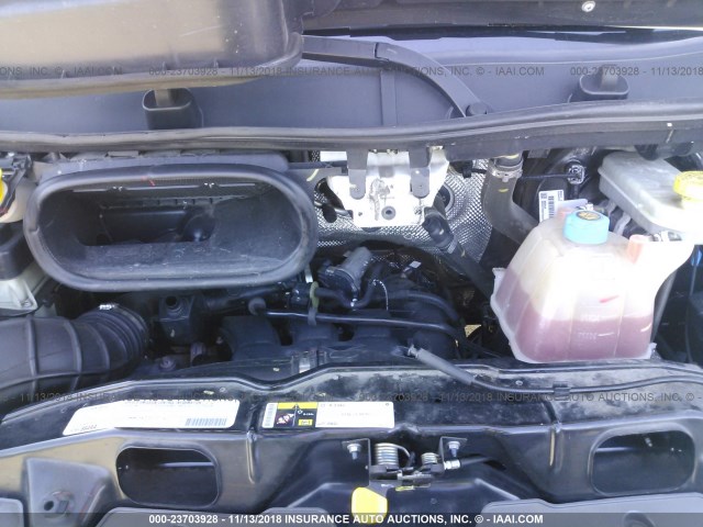 3C6TRVAGXHE517862 - 2017 RAM PROMASTER 1500 1500 STANDARD WHITE photo 10