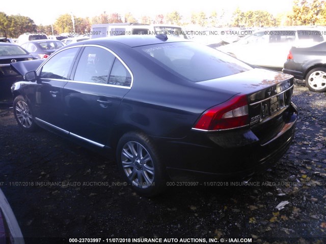 YV1940AS1B1136706 - 2011 VOLVO S80 3.2 BLACK photo 3