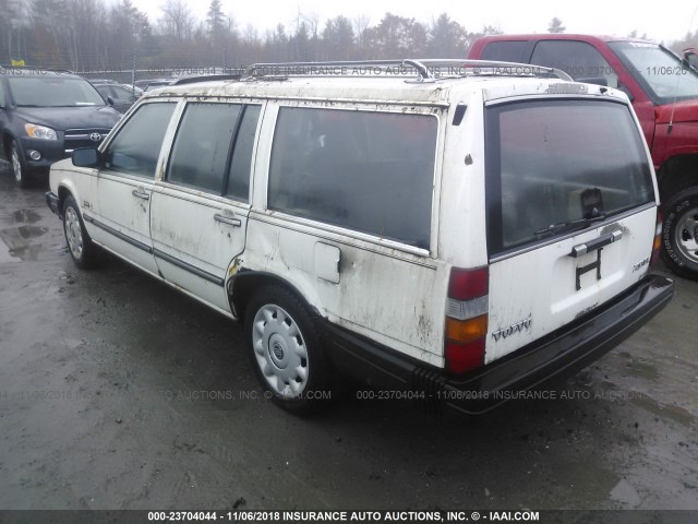 YV1FA8858K1185962 - 1989 VOLVO 740 GL WHITE photo 3