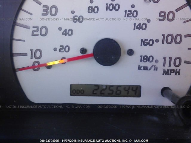 5TEHN72N61Z813172 - 2001 TOYOTA TACOMA DOUBLE CAB 黑色 照片 7