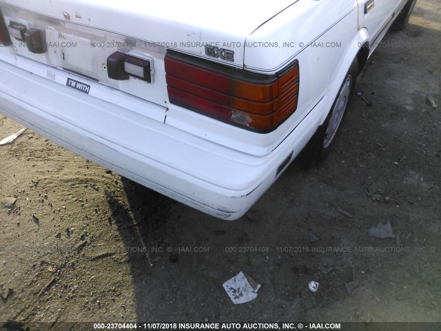 JN1HT21S0HT028478 - 1987 NISSAN STANZA WHITE photo 6