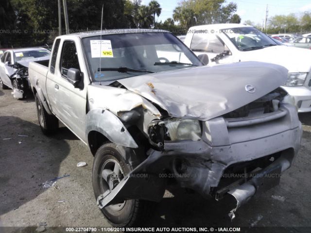 1N6ED26Y92C382482 - 2002 NISSAN FRONTIER KING CAB XE/KING CAB SE SILVER photo 1