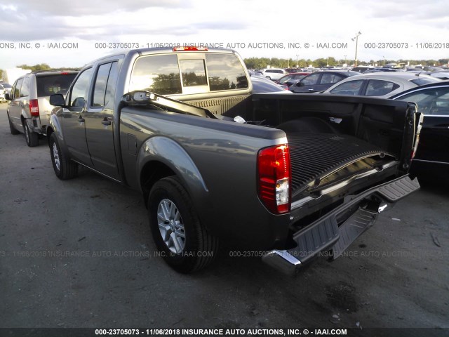 1N6AD0FR4GN781677 - 2016 NISSAN FRONTIER SV/SL GRAY photo 3