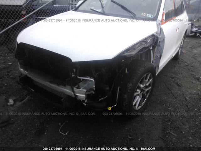 WA1LFAFPXCA043744 - 2012 AUDI Q5 PREMIUM PLUS WHITE photo 6