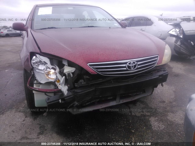 4T1BE32K95U099942 - 2005 TOYOTA CAMRY LE/XLE/SE 红色 照片 6