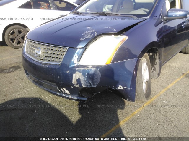 3N1AB61E77L632439 - 2007 NISSAN SENTRA 2.0/2.0S/2.0SL BLUE photo 6