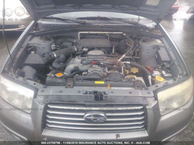 JF1SG67616H749312 - 2006 SUBARU FORESTER 2.5X LL BEAN GREEN photo 10