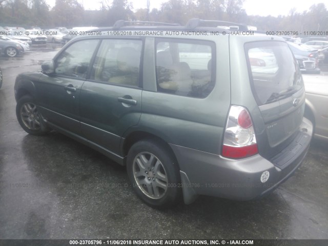 JF1SG67616H749312 - 2006 SUBARU FORESTER 2.5X LL BEAN GREEN photo 3