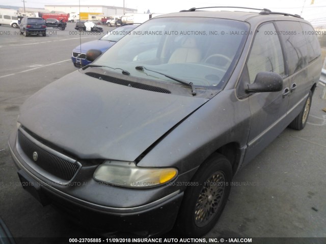 1C4GP64L0VB309481 - 1997 CHRYSLER TOWN & COUNTRY LXI BROWN photo 2