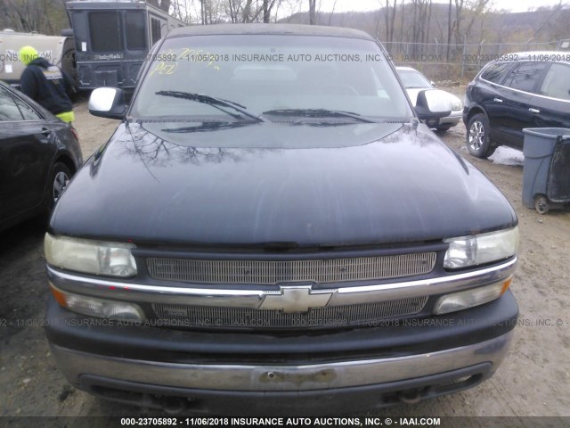 1GCGK29U0YE332464 - 2000 CHEVROLET SILVERADO K2500 BLACK photo 6