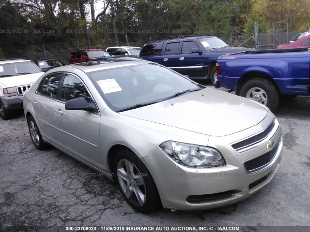 1G1ZB5EB7AF242106 - 2010 CHEVROLET MALIBU LS 金色 照片 1