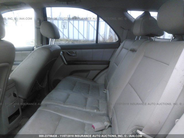 KNDJC733335065944 - 2003 KIA SORENTO EX/LX ოქროსფერი ფოტო 8
