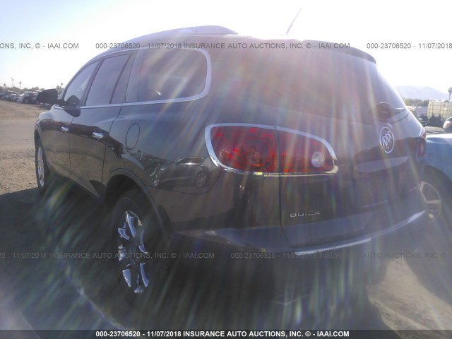 5GAER23728J268491 - 2008 BUICK ENCLAVE CXL 棕色 照片 3