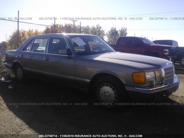 WDBCA39DXHA332985 - 1987 MERCEDES-BENZ 560 SEL BEIGE photo 1