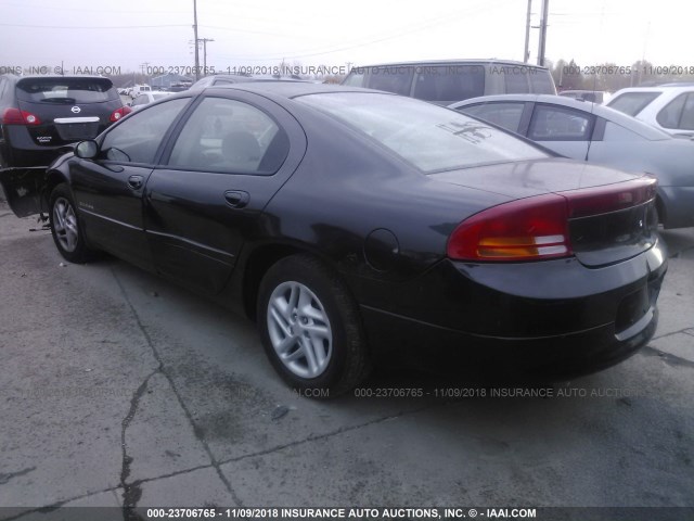 2B3HD46RXYH361121 - 2000 DODGE INTREPID BLACK photo 3