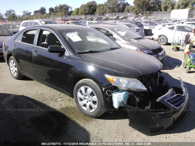 4T4BF3EK5AR081110 - 2010 TOYOTA CAMRY SE/LE/XLE BLACK photo 1