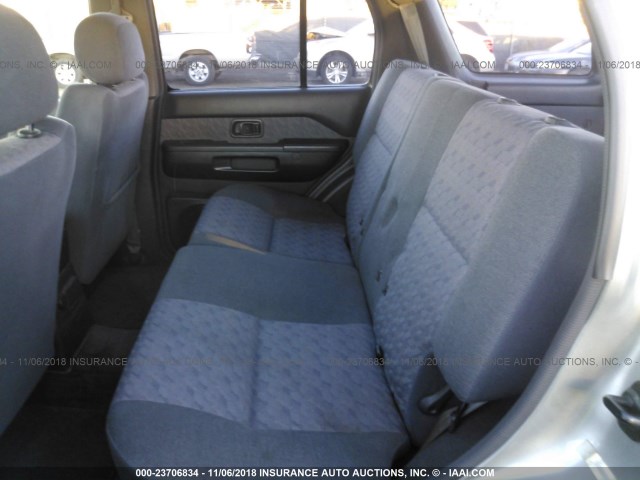 JN8AR05S0XW320936 - 1999 NISSAN PATHFINDER XE/LE SILVER photo 8