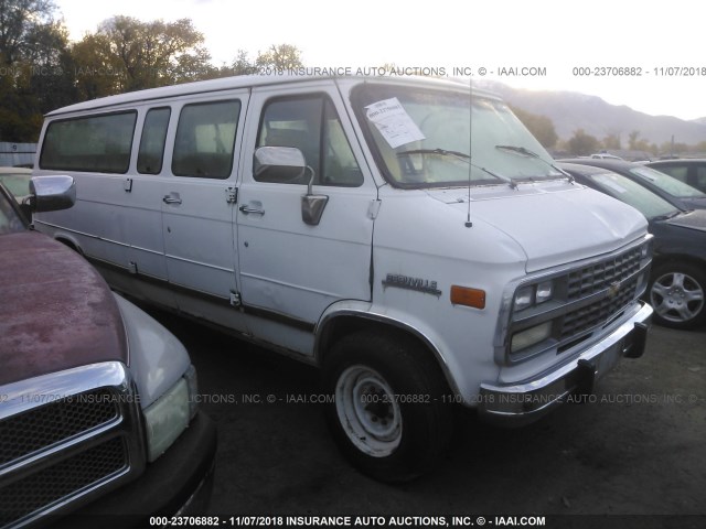 1GAHG39K8SF224646 - 1995 CHEVROLET G30 G30 WHITE photo 1