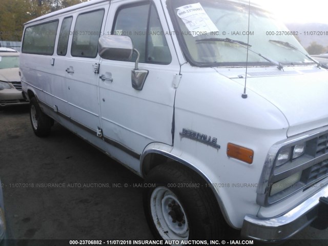 1GAHG39K8SF224646 - 1995 CHEVROLET G30 G30 WHITE photo 6