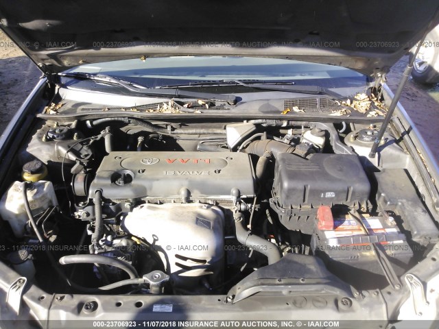 4T1BE32K16U736131 - 2006 TOYOTA CAMRY LE/XLE/SE GRAY photo 10
