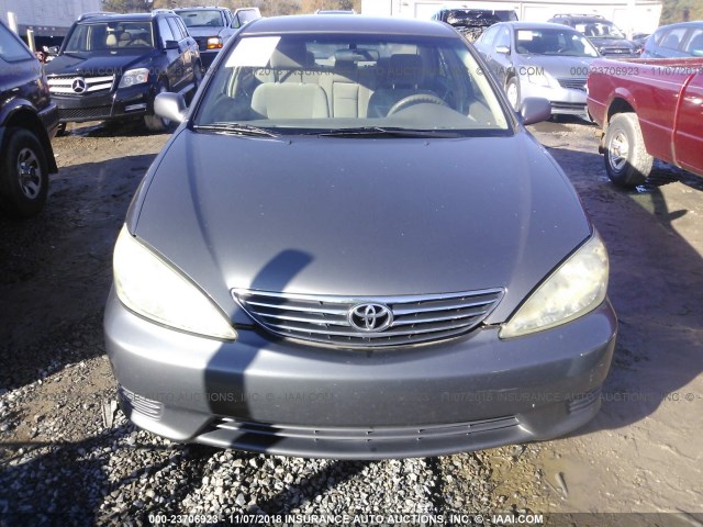 4T1BE32K16U736131 - 2006 TOYOTA CAMRY LE/XLE/SE GRAY photo 6