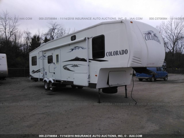 47CFCRR206C653511 - 2006 DUTCHMEN COLORADO 5TH WHEEL CAMPER  BEIGE photo 1