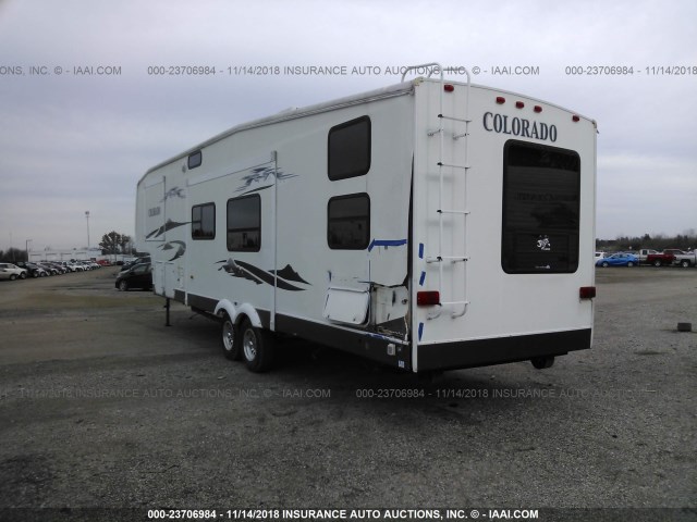 47CFCRR206C653511 - 2006 DUTCHMEN COLORADO 5TH WHEEL CAMPER  BEIGE photo 3