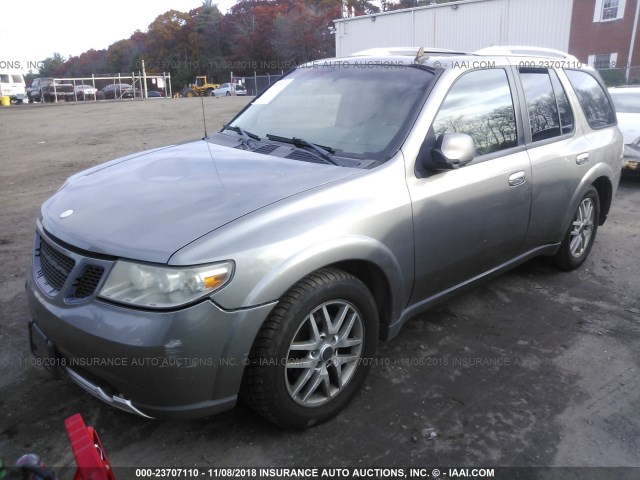 5S3ET13S182800140 - 2008 SAAB 9-7X 4.2I GRAY photo 2