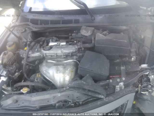 4T1BF3EKXAU531330 - 2010 TOYOTA CAMRY SE/LE/XLE GRAY photo 10