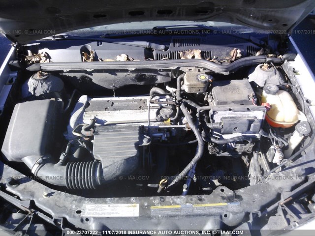1G8AG52F84Z115679 - 2004 SATURN ION LEVEL 1 SILVER photo 10