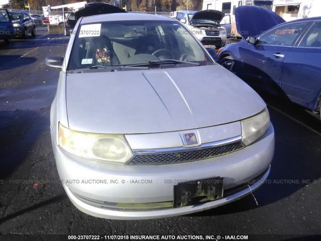 1G8AG52F84Z115679 - 2004 SATURN ION LEVEL 1 SILVER photo 6