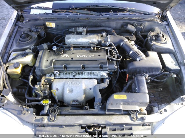 KMHJW35F3YU171021 - 2000 HYUNDAI ELANTRA GLS GRAY photo 10