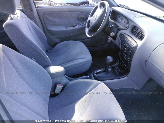 KMHJW35F3YU171021 - 2000 HYUNDAI ELANTRA GLS GRAY photo 5