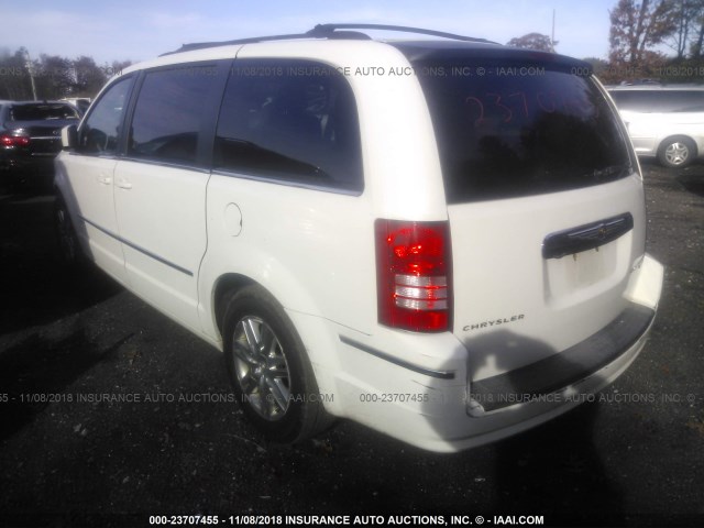 2A4RR5D14AR299748 - 2010 CHRYSLER TOWN & COUNTRY TOURING WHITE photo 3