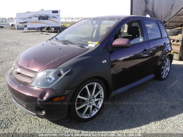 JTKKT624040047689 - 2004 TOYOTA SCION XA წითელი ფოტო 2