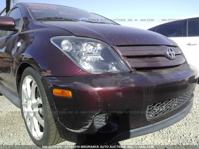 JTKKT624040047689 - 2004 TOYOTA SCION XA წითელი ფოტო 6