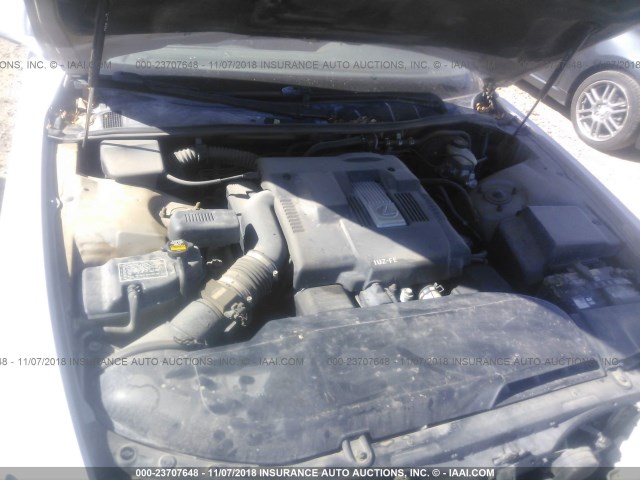 JT8BH28F1V0081456 - 1997 LEXUS LS 400 ვერცხლისფერი ფოტო 10