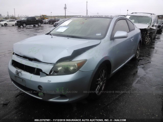 JTKDE177350054551 - 2005 TOYOTA SCION TC Mavi foto 2
