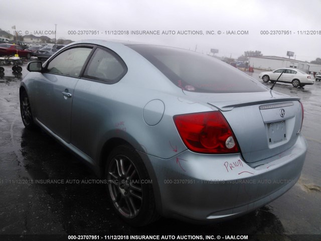 JTKDE177350054551 - 2005 TOYOTA SCION TC Mavi foto 3