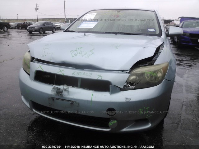 JTKDE177350054551 - 2005 TOYOTA SCION TC Mavi foto 6