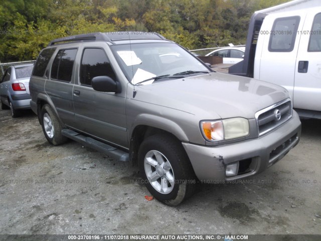 JN8DR09X14W804922 - 2004 NISSAN PATHFINDER LE/SE GOLD photo 1