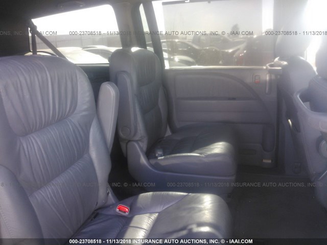 5FNRL38768B015052 - 2008 HONDA ODYSSEY EXL SILVER photo 8