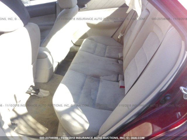 1YVFP80C045N64460 - 2004 MAZDA 6 I أحمر صورة 8