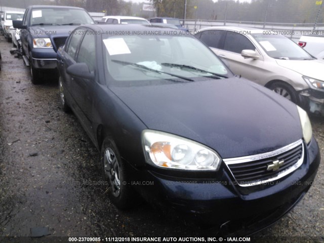 1G1ZS51F56F282765 - 2006 CHEVROLET MALIBU LS ლურჯი ფოტო 1