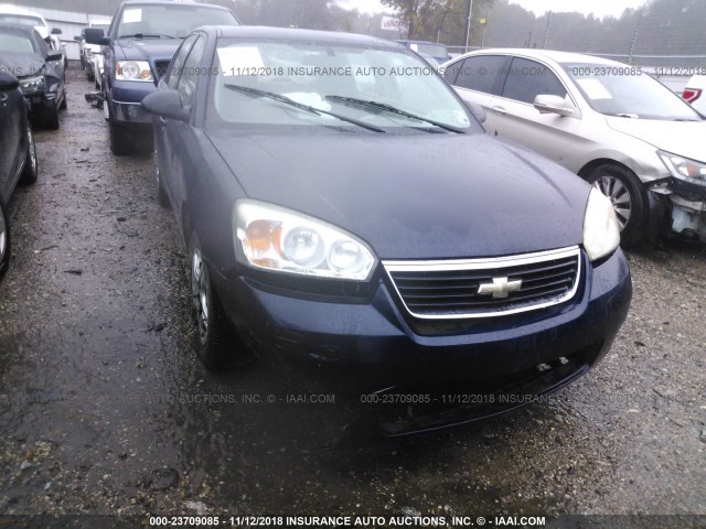 1G1ZS51F56F282765 - 2006 CHEVROLET MALIBU LS ლურჯი ფოტო 6